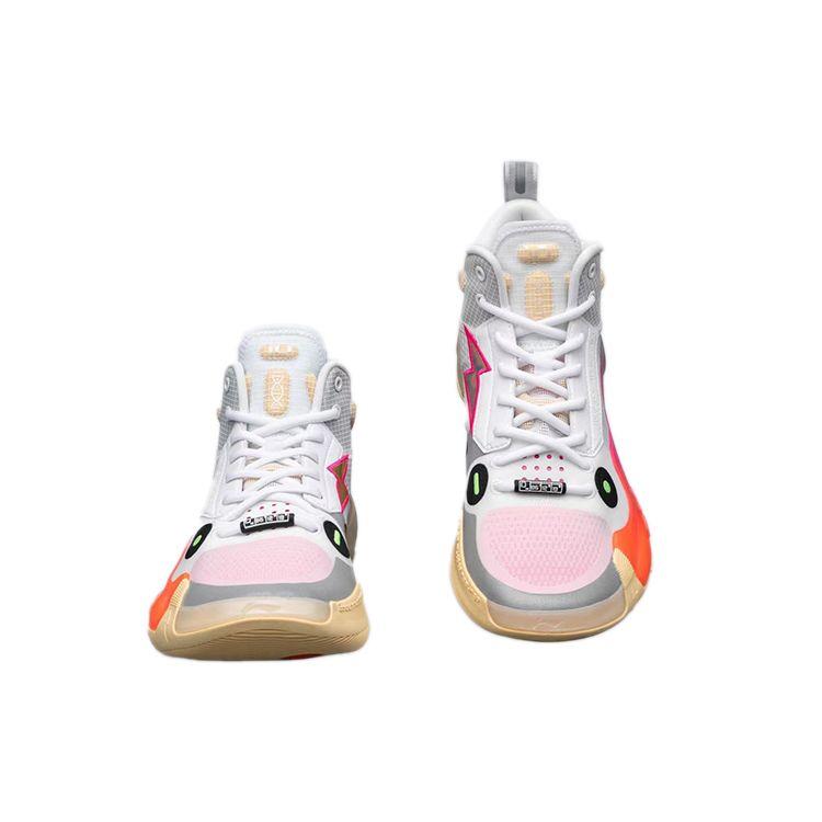 Li-Ning Way of Wade 10 Blossom Men Sneakers White Black ABAS115-1