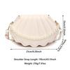 Fashion Minimalist Casual Crossbody Bag Shell Shoulder Bag for Women, Stylish Small Design with Pearls
