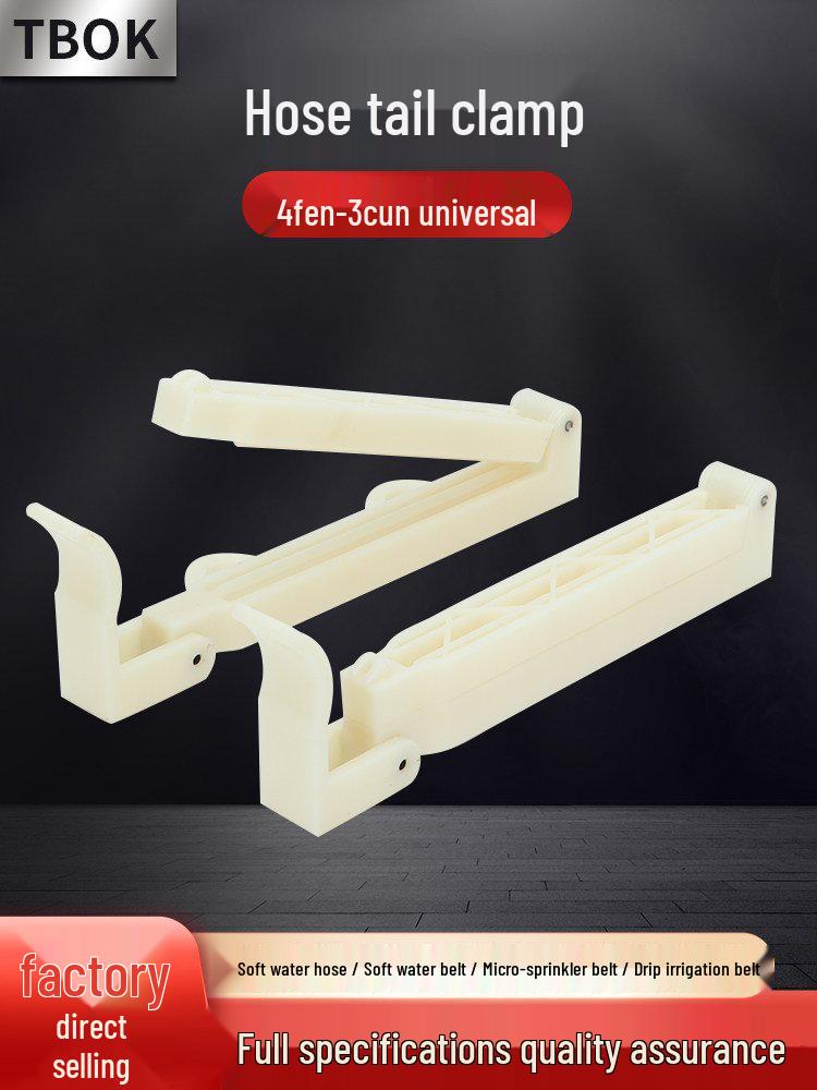 

Universal Soft Water Pipe End Seal Clamp for Drip Irrigation