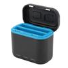 Camera Battery Charging Box Type C Fast Charging 2 Slot Battery Charger Storage Case for Insta 360