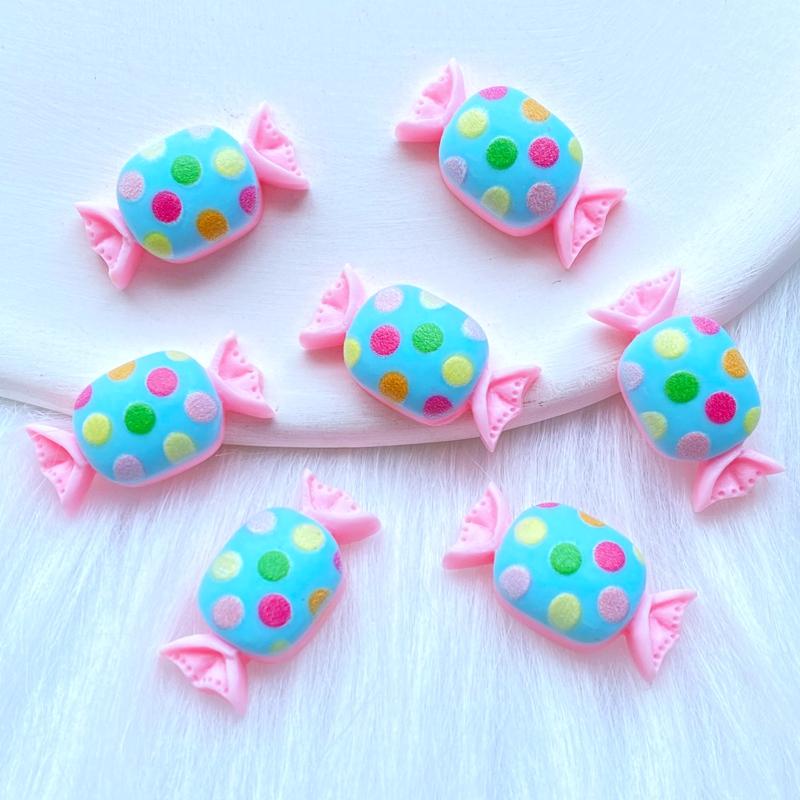 10/20Pcs New Resin Mini Candy / Lollipop Series Flat back Cabochons Scrapbooking DIY Jewelry Craft Decoration Accessories