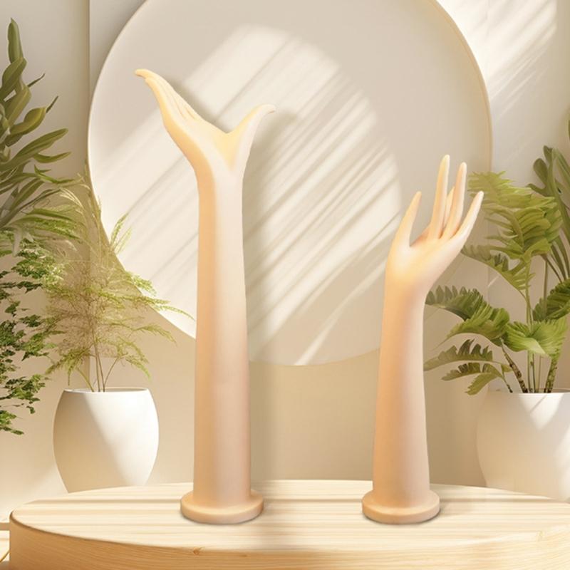Multipurpose Lady Hand Glove Display Rack Portable Accessory for Enhancing Jewelry Presentation in Stores Daily Use