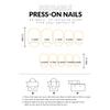 Pink Glossy Artificial Nails with Stars Print Durable & Never Splitting False Nails for Women Girls Manicure DIY