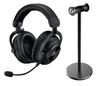 Logitech G Pro X2 Lightspeed Black Headphones + Stand
