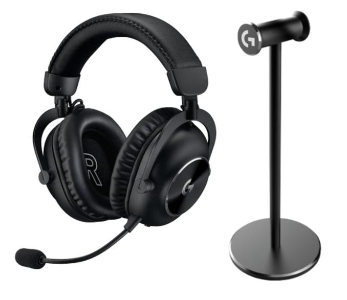 Logitech G Pro X2 Lightspeed Black Headphones + Stand