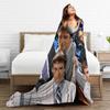 House MD Warm Blankets Dr Wilson  Kids Plush Throw Blanket Novelty Bedroom Flannel Bedspread Sofa Bed Cover