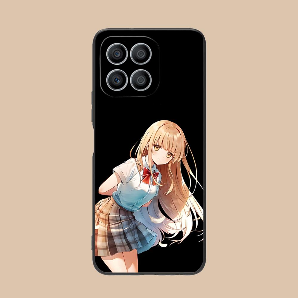 Angel Mahiru Shina Phone Case for Honor 90 80 70 60 50 30 20 10 9 8 7 Pro S SE Lite 5G Soft TPU Shockproof Cover