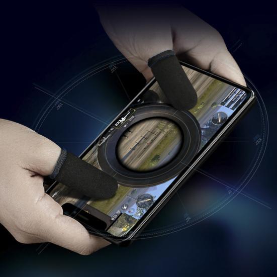 Manicotto per Dita Traspirante Antiscivolo per Touch Screen di Giochi su Cellulare Controller