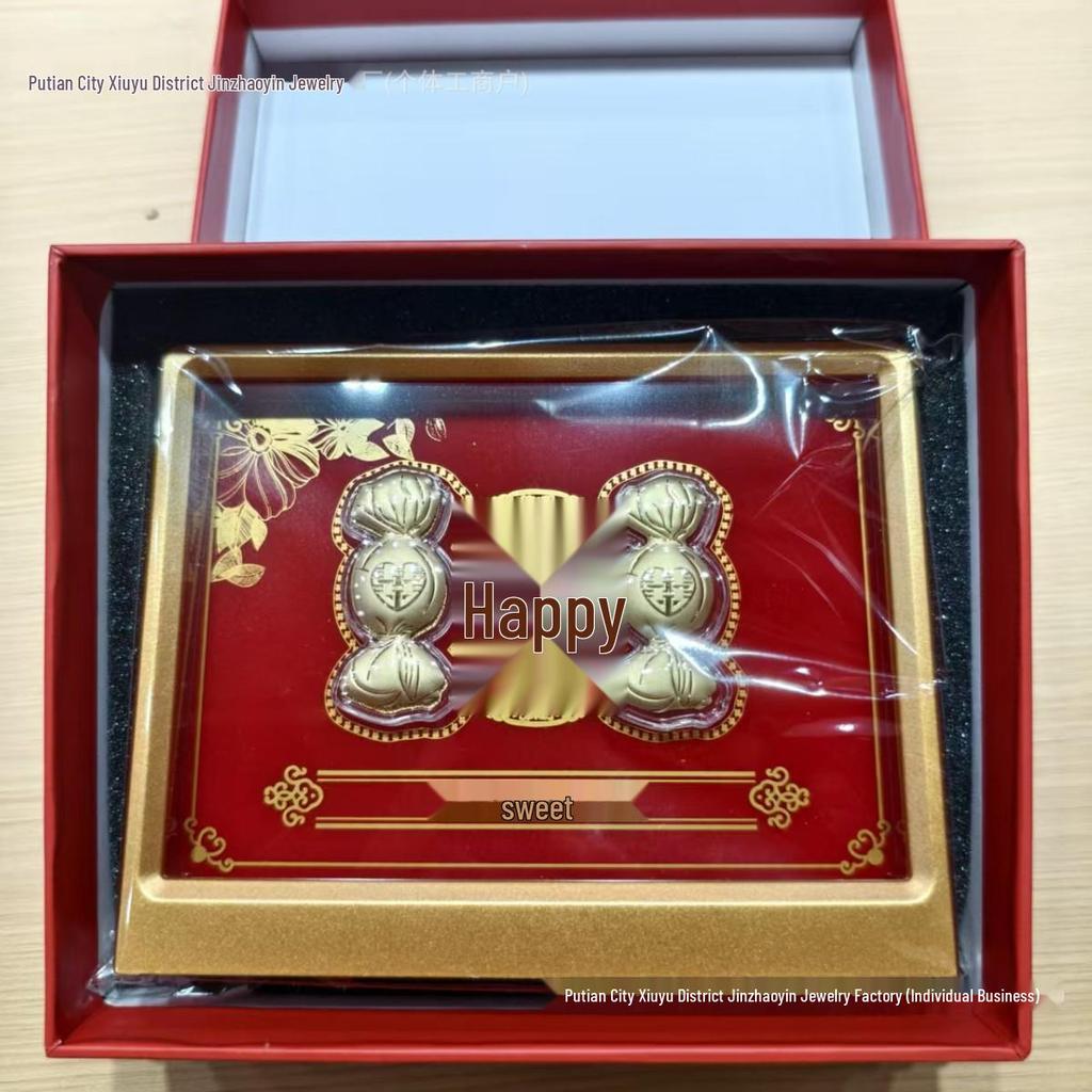 Golden Wealth God Ornament: Instant Wealth Attraction Souvenir for Elders & Friends