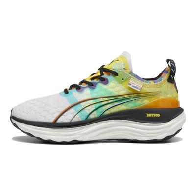 ForeverRun Nitro Love Marathon Women Sneakers White Court-Yellow Black 380100-01