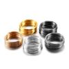 100 Döngüler/lot 0.6mm Gümüş Altın Bronz Bellek Boncuk Çelik Tel DIY Takı Yapımı Bulguları Aksesuarları Malzemeleri Bilezikler