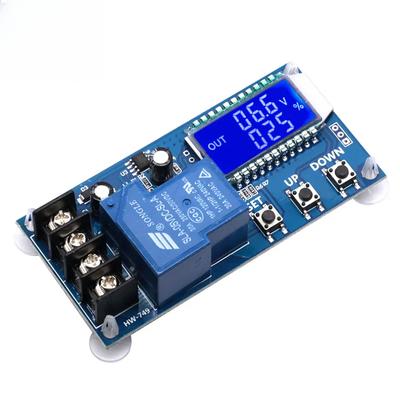 DC 6-60v 30A Modulo di Controllo Carica Batteria di Accumulo Scheda di Protezione Caricabatterie Interruttore Orario Display LCD XY-L30A