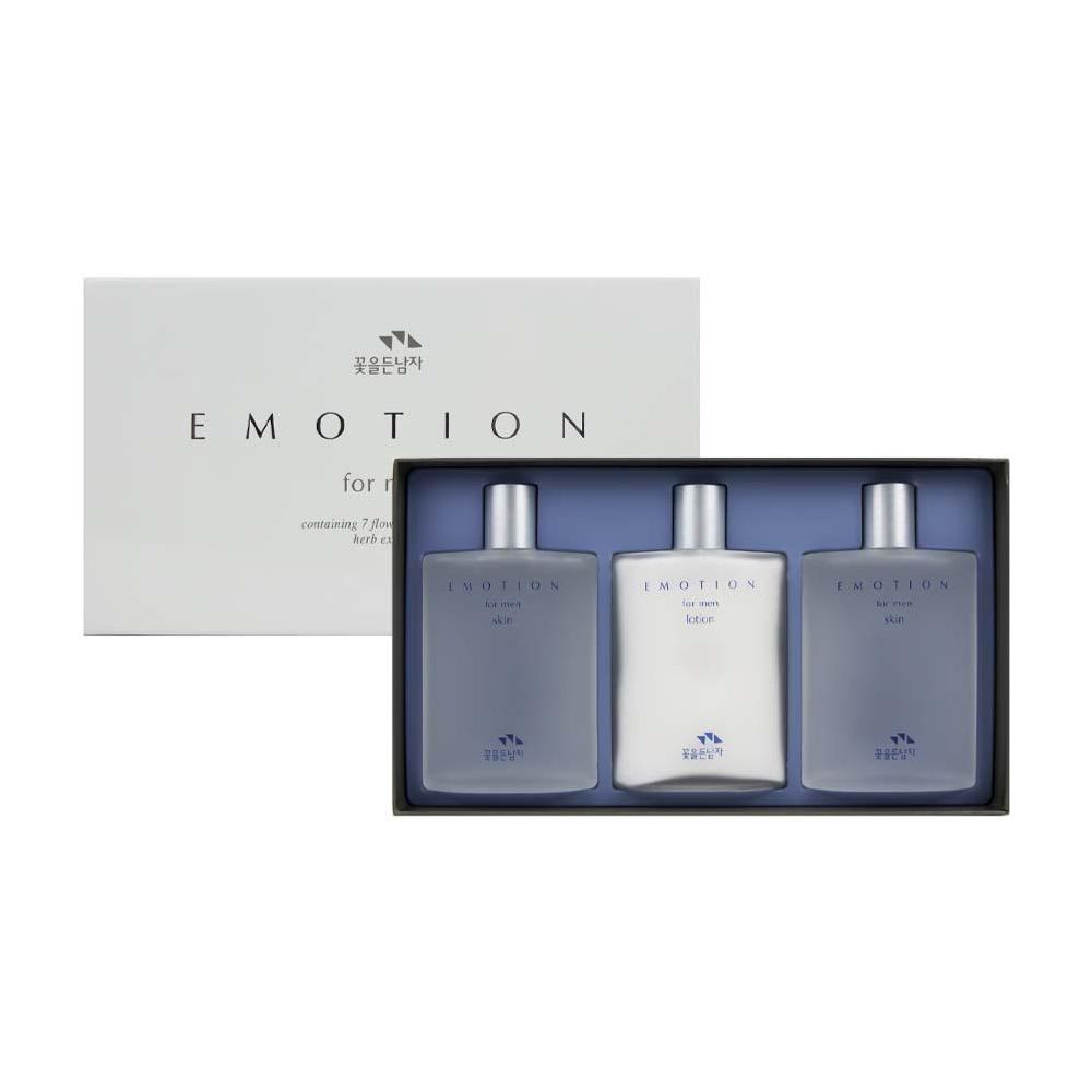 Man with Flowers BYBZAIFM Emotion for Man 2-piece project, 1 lotion, 2 skins