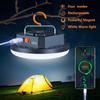 LED rechargeable ultra-bright lithium battery strong light home emergency main light portable camping light tent camping light