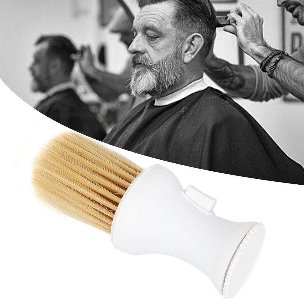 Soft Hair Neck Duster Hairdressing Powder Storage Styling Dust Cleaning Brush