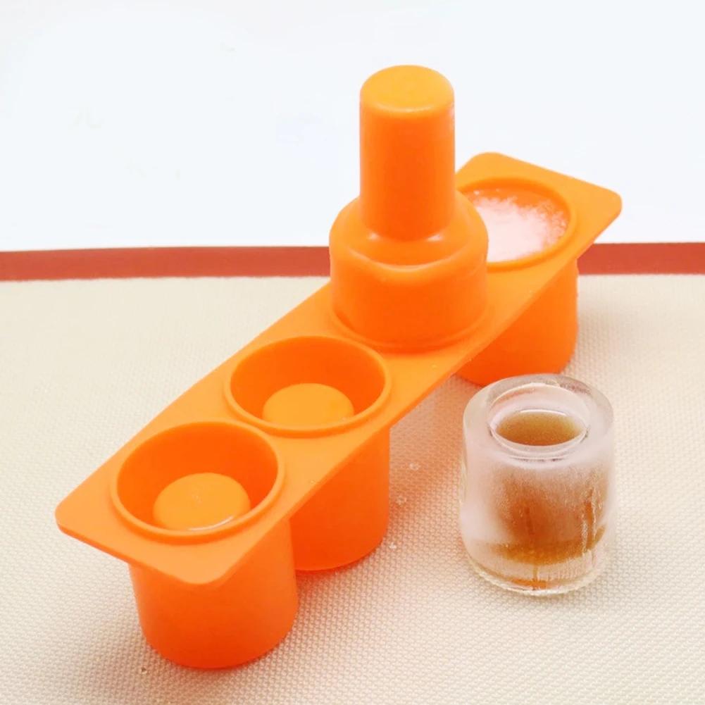 

DIY Succulent Plants Pot Concrete Mold 4 Holes Handmade Crafts Pen Holder Clay Silicone Mould Cement Planter Molding Tool 1pc