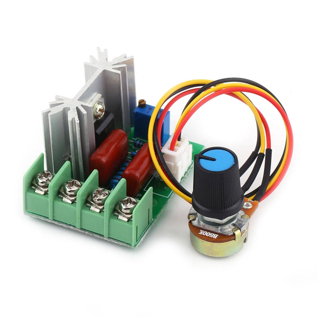AC 50 220V 2000W SCR Electric Voltage Regulator Temperature Motor Speed Controller Light Dimmer