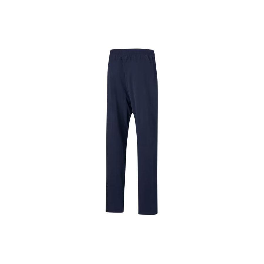 Puma Logo Elastic Waist Casual Pants Men Bottoms Blue 588882-06