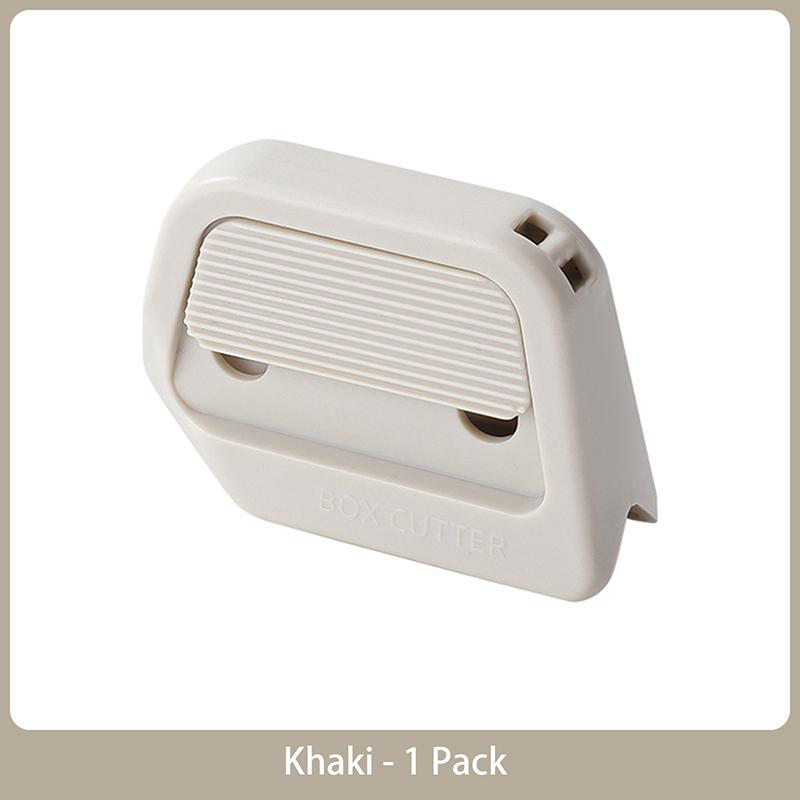 

Automatic Retractable Box Cutter Ceramic Blade Magnetic Safety Portable Opening Tool For Home Offices Warehouses Logistics