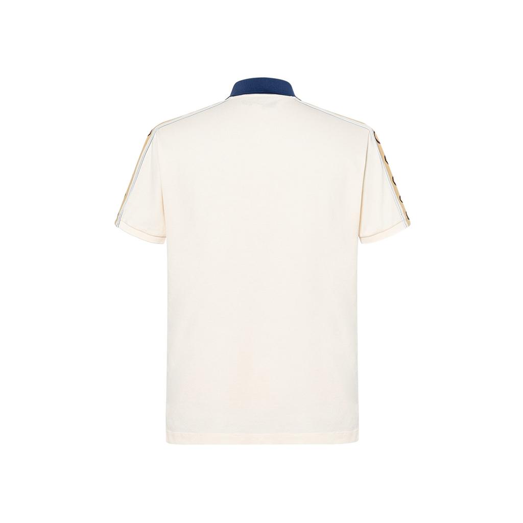 Gucci Polo Shirt Men's Ivory White 598949-XJB0Q-9247