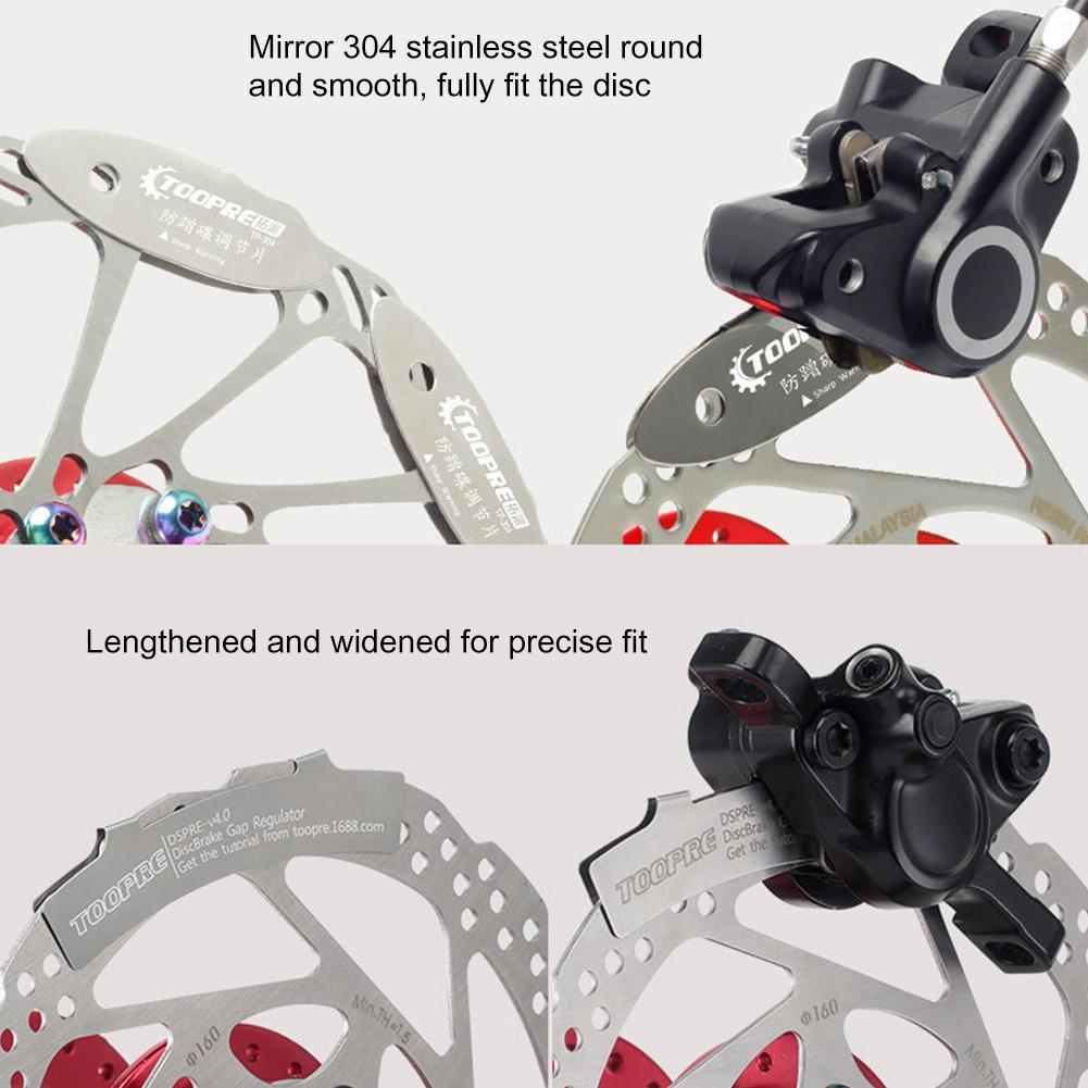 10-50PCS MTB Disc Brake Pads Alignment Bike Repair Kit Portable Waterproof Adjusting Tool Bicycle Brake Rotor Cycling Elements