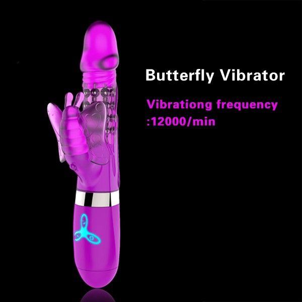 Vibromasseur Papillon Rose