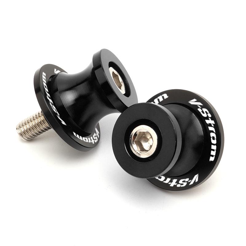 For Suzuki V-Strom V Strom 250 650 1050 DL650 DL1000 DL Swingarm Spools Slider Stand Screws Bolts CNC 8MM Motorcycle Accessories