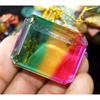 Fabulous Tourmaline Multi-Color Natural Emerald Cut 78-80 Ct Certified Gemstone