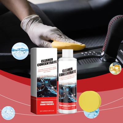 Kunststoff Auffrischer für Auto Innenraum - Kratzer Glanz Steigerung Dekontamination Hell Wie Neu Pflege Mittel 100ml