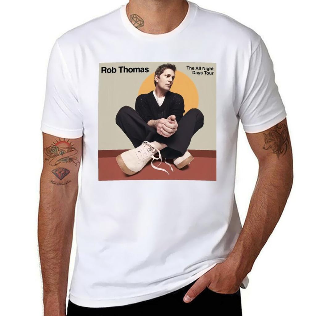 Rob All Night Days Tour 2025 Ori Tshirt Basic Short Sleeve Tshirt For Unisex