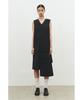 Recorde Pleats Layered Sleeveless Dress_Rqdam25565Bkx