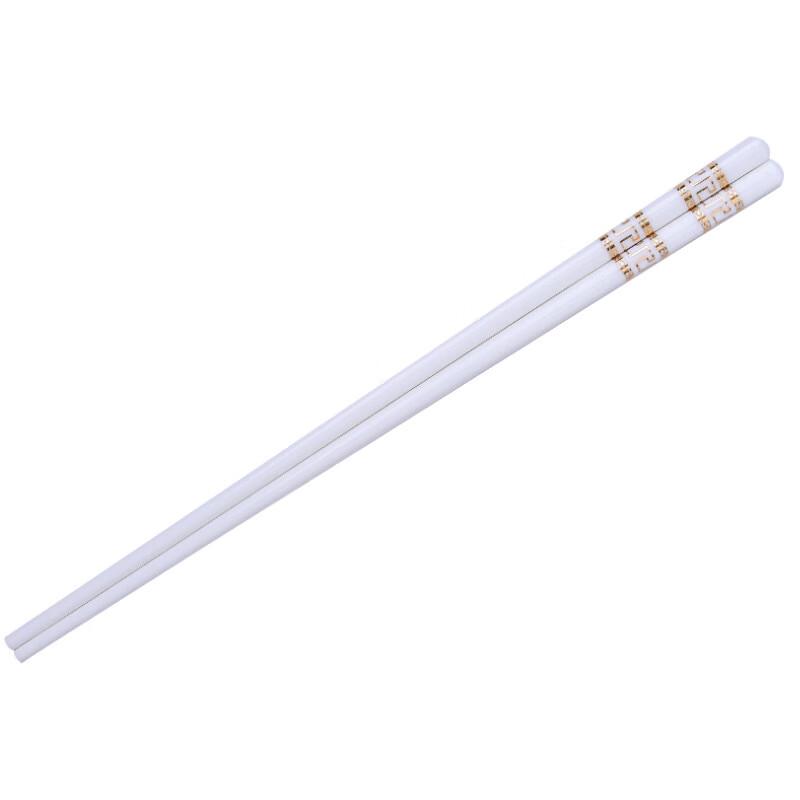 

Zhishi Golden Ruyi Ceramic Chopsticks Set