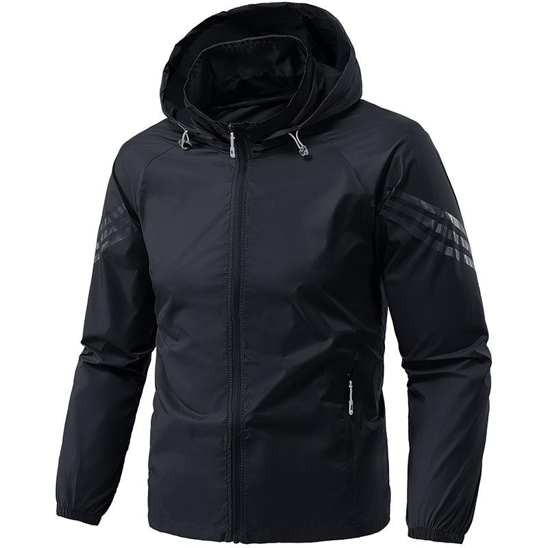 New Summer Sun Protection Clothes Men's Skin Clothes Hooded Jacket Men's Outdoor Sports Fishing Suit