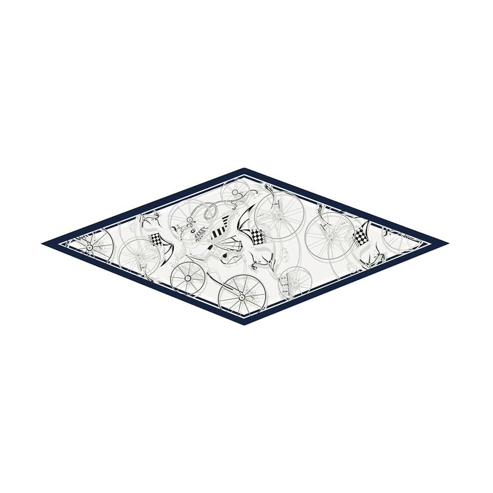 

Brand Design Diamond Scarf Luxury Print Silk Scarf Woman Bandana Headband Hijab Foulard Neckerchief Shawl 122x45cm