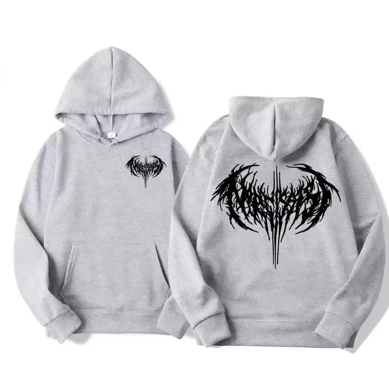 Rapper Grafické Mikiny Pánské Retro Hip Hop Mikina Módní Oversized Mikina Streetwear