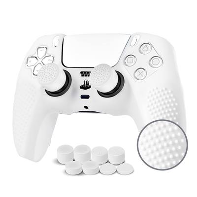 JYXETOV PS5 Controller Cover Free 8 Button Silicone Can Be Charged with the Original Suitable for Printing Pattern 1pc/2pcs (28 Options), Cap,