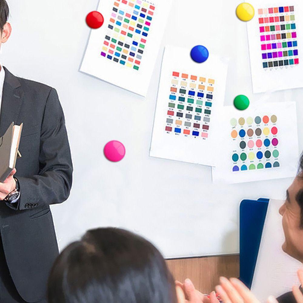 Notice Board Magnet Buttons 20mm 30mm 40mm Refrigerators Magnets Whiteboard Magnets  Officemate