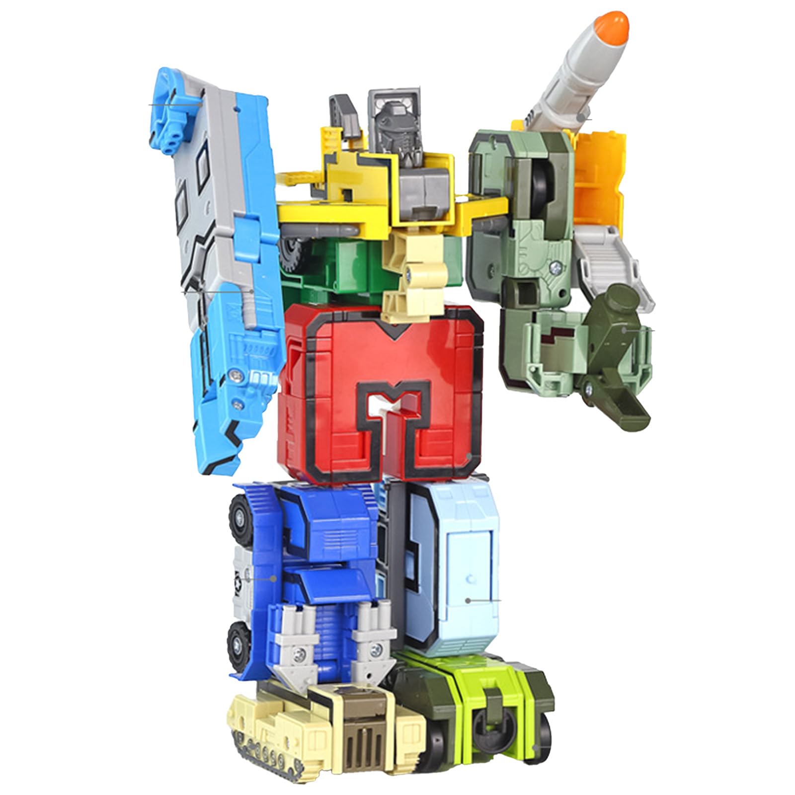 

Hyack Transforming Robot Toy for Boys Gift for Kids Toy Combined Transforming Robot Numbers Disassembly Educational [Product]