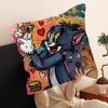 T-Tom And Jerry Personalized Pillow Dust Cover Bedroom Kids Party Decoration Pillowcase Birthday Children Gift