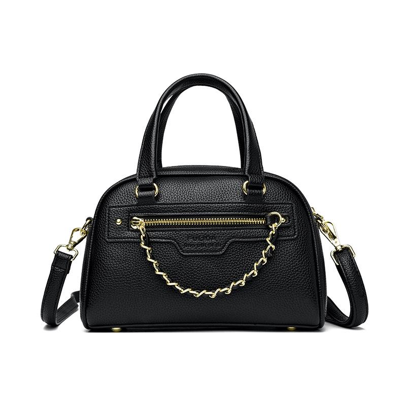 Simple Hand Held Bowling Bag for Women's New Style Niche Bag with One Shoulder Crossbody Pillow Bag