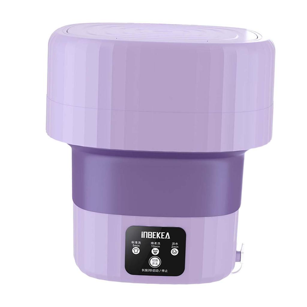 9L Foldable Mini Washing Machine Socks Underwear Panties Retractable Home Portable