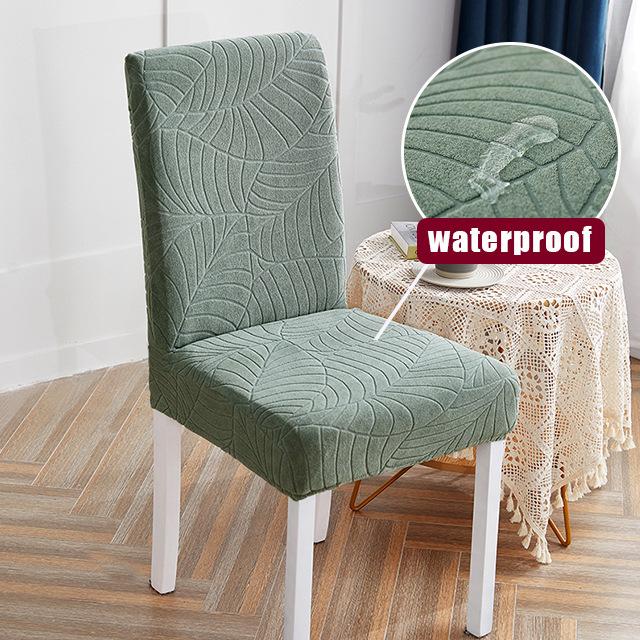 Wasserdichter Stuhlbezug für Esszimmerstuhlbezüge für Stühle Küche Hochzeit Hotel Bankett Schutz Sitz