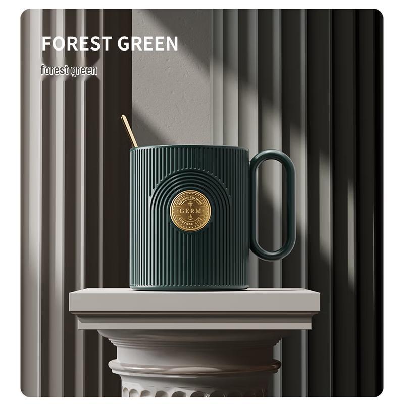 GERM Doric Ceramic Mug with Spoon
