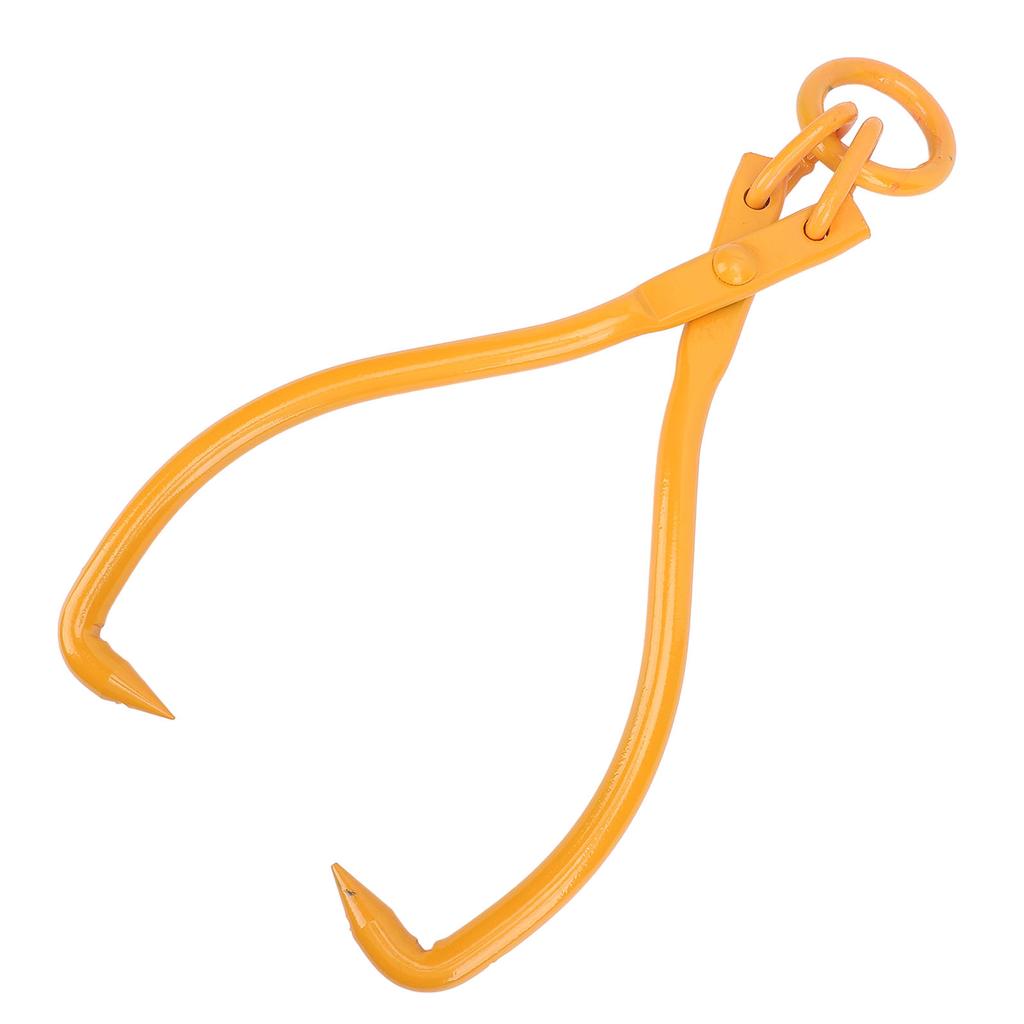 16 Inch Log Lifting Tongs Professional Steel Strong Grip Wooden Claw Lifting Pliers Loading Pliers