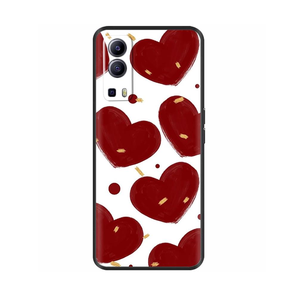 For Vivo Y52 5G Case For Vivo Y72 5G Soft TPU Silicone Cute Cartoon Shell Phone Back Cover For Vivo Y72 Y52 Cases Y 52 72 Fundas