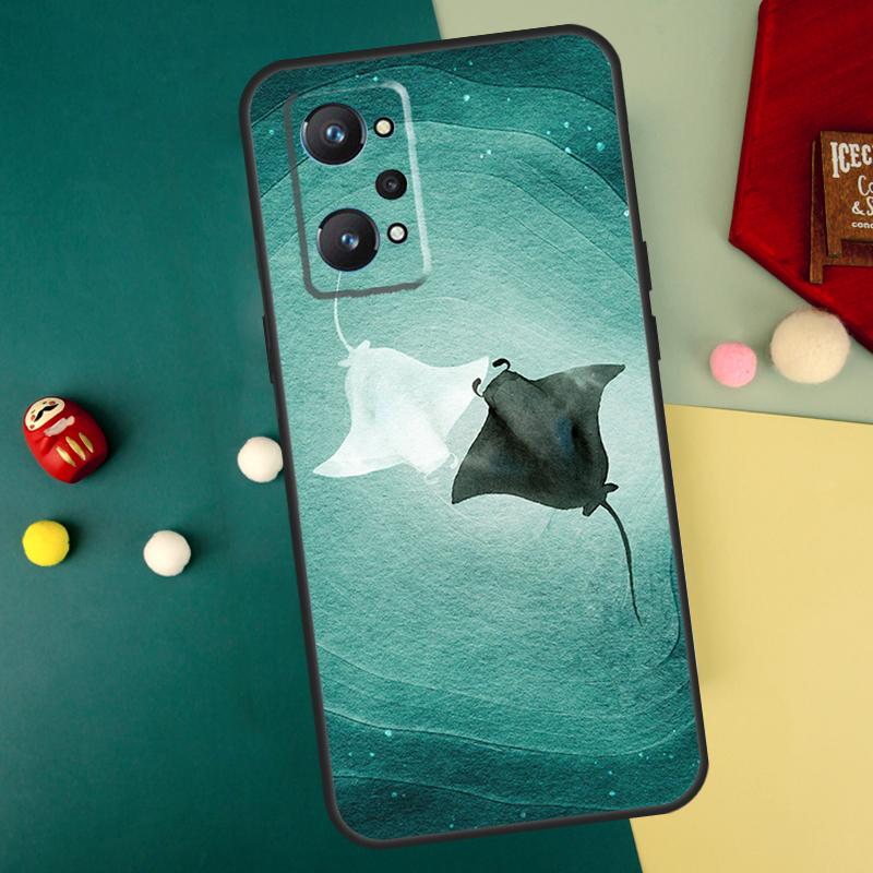 Animal Manta Ray For Realme 15 Pro GT7 C55 C71 C53 C67 C75 C61 C33 C63 C51 C65 10 11 12 13 14 Pro Plus Case