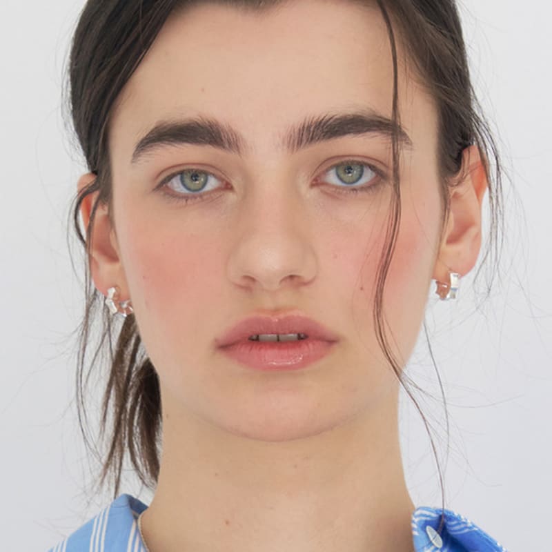 STILL INSTANT Amone Wave Ring Earring