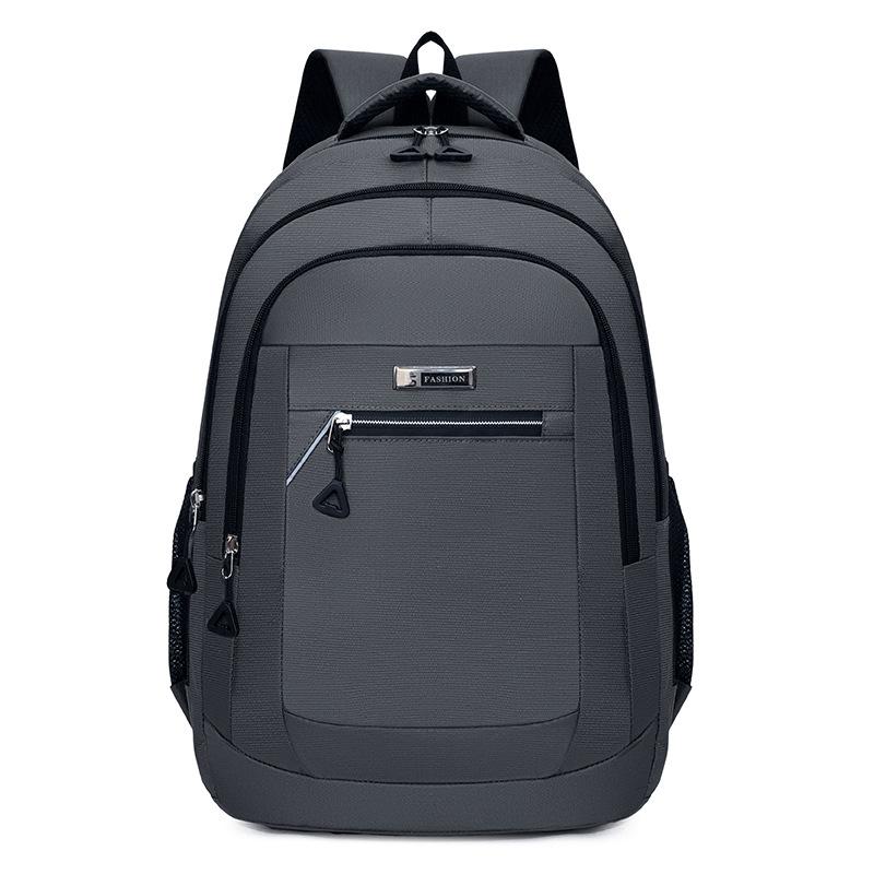 Schoolbag New Fashion Versatile Backpack Casual Simple Computer Backpack Large Capacity Oxford Cloth Student Backpack