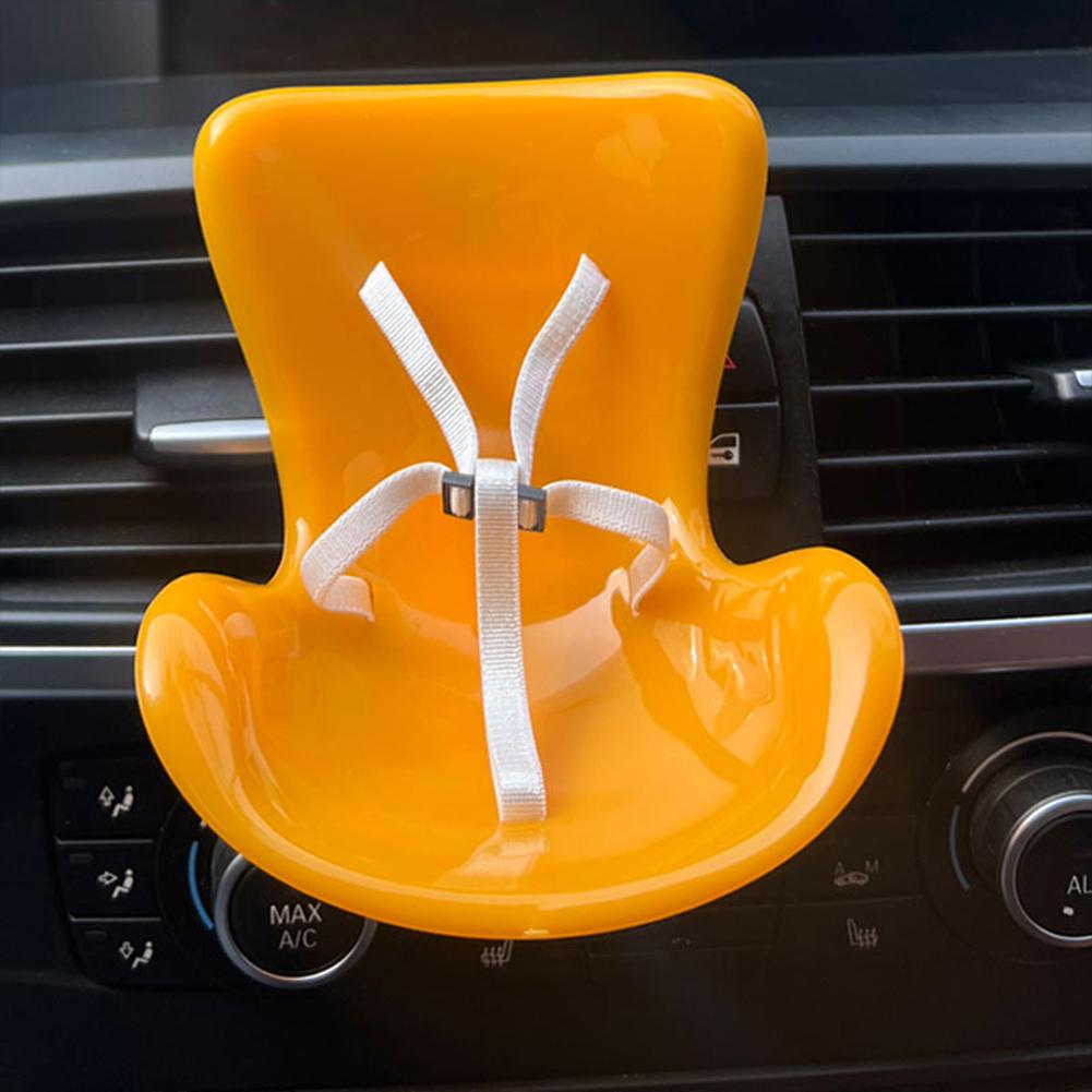 

Mini Plush Doll Safety Seat Kawaii Idol Doll Seat Car Ornament Car Air Outlet Aromatreatment Interior Decoration Accessories