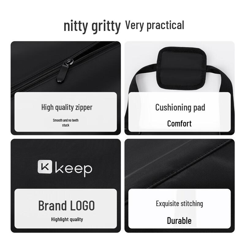 Keep Dry Wet Separation Gym Tote Bag